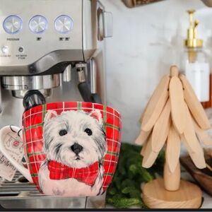 Portobello By Design Christmas Themed West Highland Terrier Coffee/Tea M…